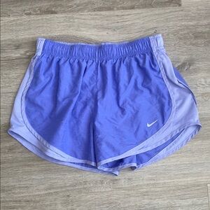 Nike Purple Athletic Shorts Moisture-Wicking Lightweight